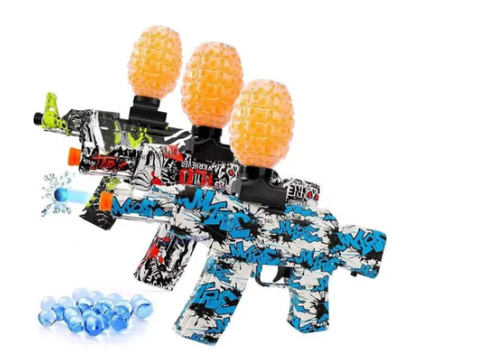 Pistola de Hidrogel AK47 Con Silenciador