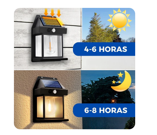 KIT LÁMPARA SOLAR DOBLE